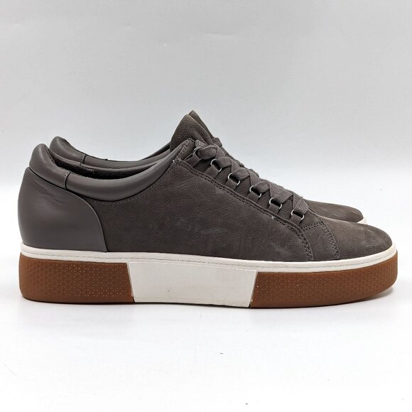 Caslon Women Andes Grey Granite Leather Walking lace-up sneaker size 8.5 - Picture 11 of 12